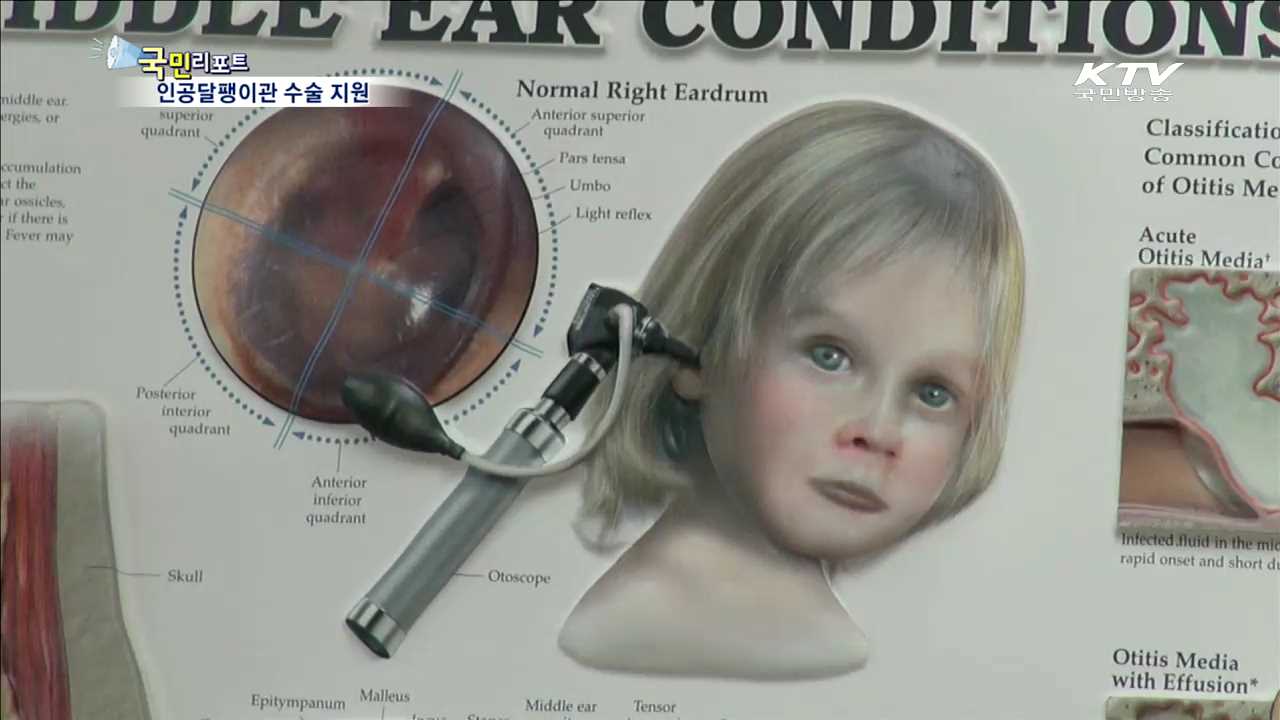 청각장애아동에게 '세상의 소리' 선물