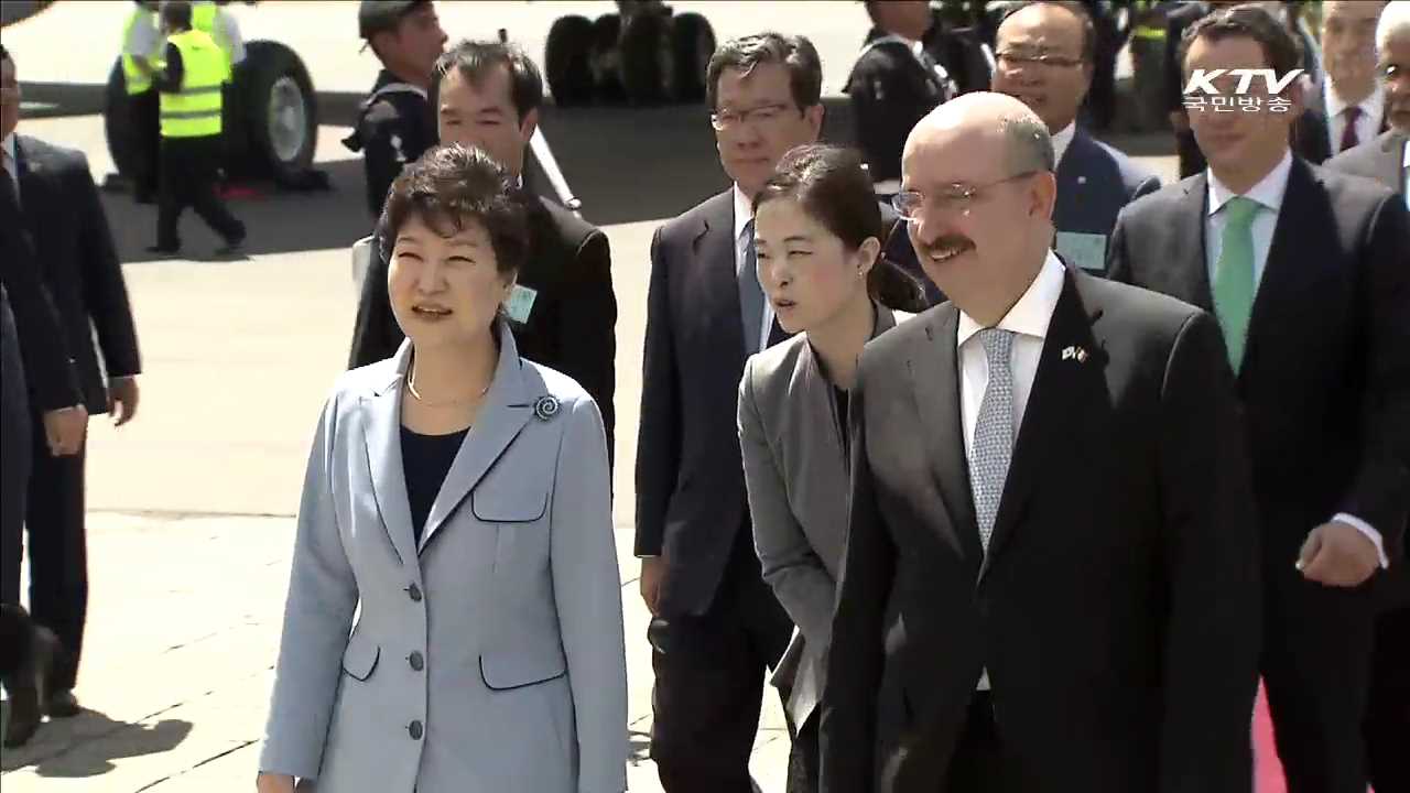 멕시코 언론, 박 대통령 방문에 '큰 기대'