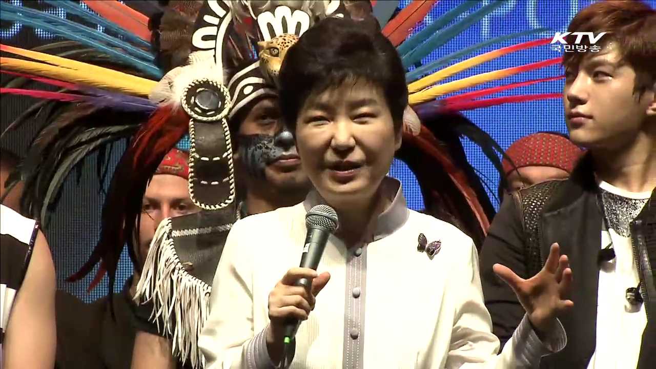 K-POP 공연관람…멕시코서 '한류 외교'