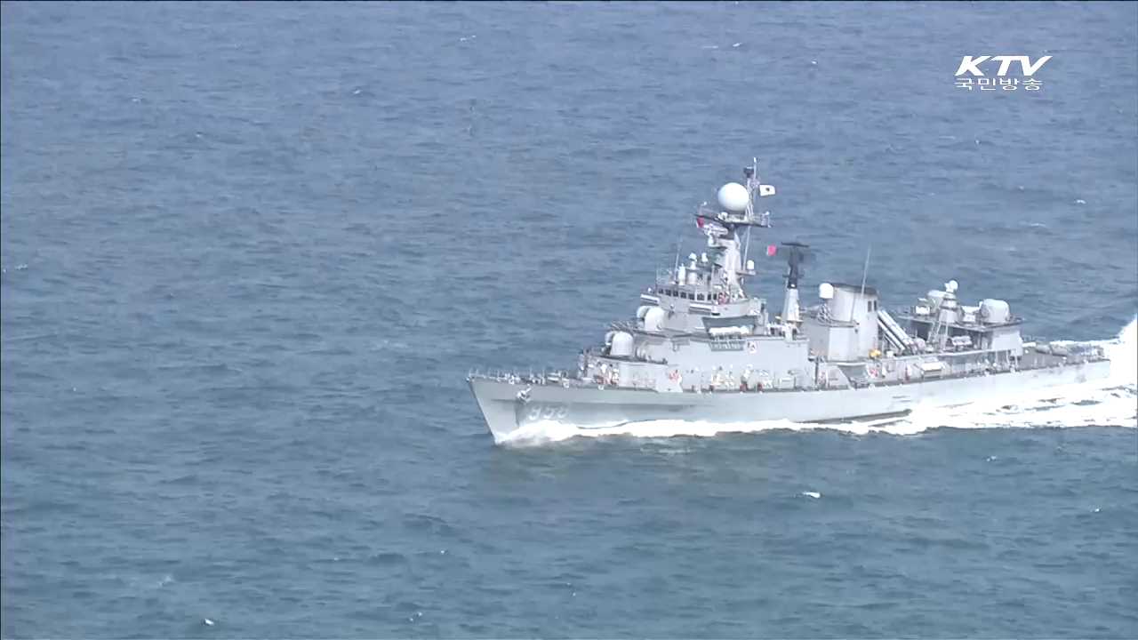 군 "해상도발 강력 응징"…대규모 포사격 훈련