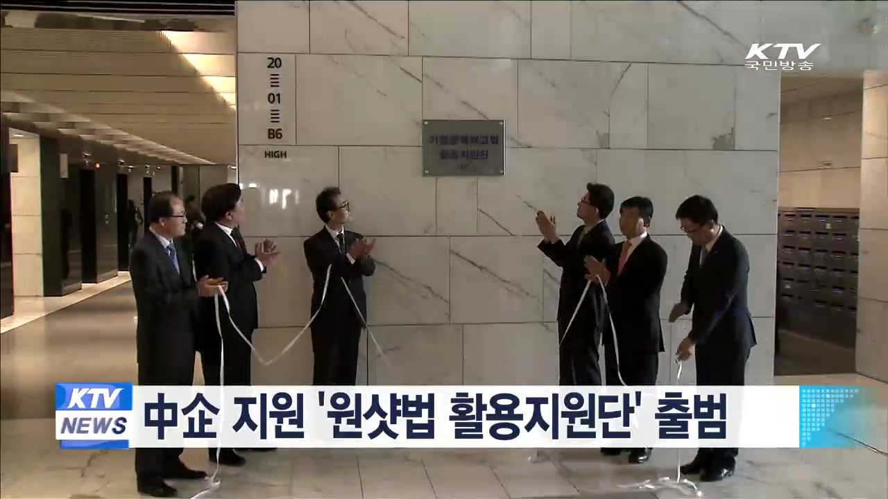 中企 지원 '원샷법 활용지원단' 출범