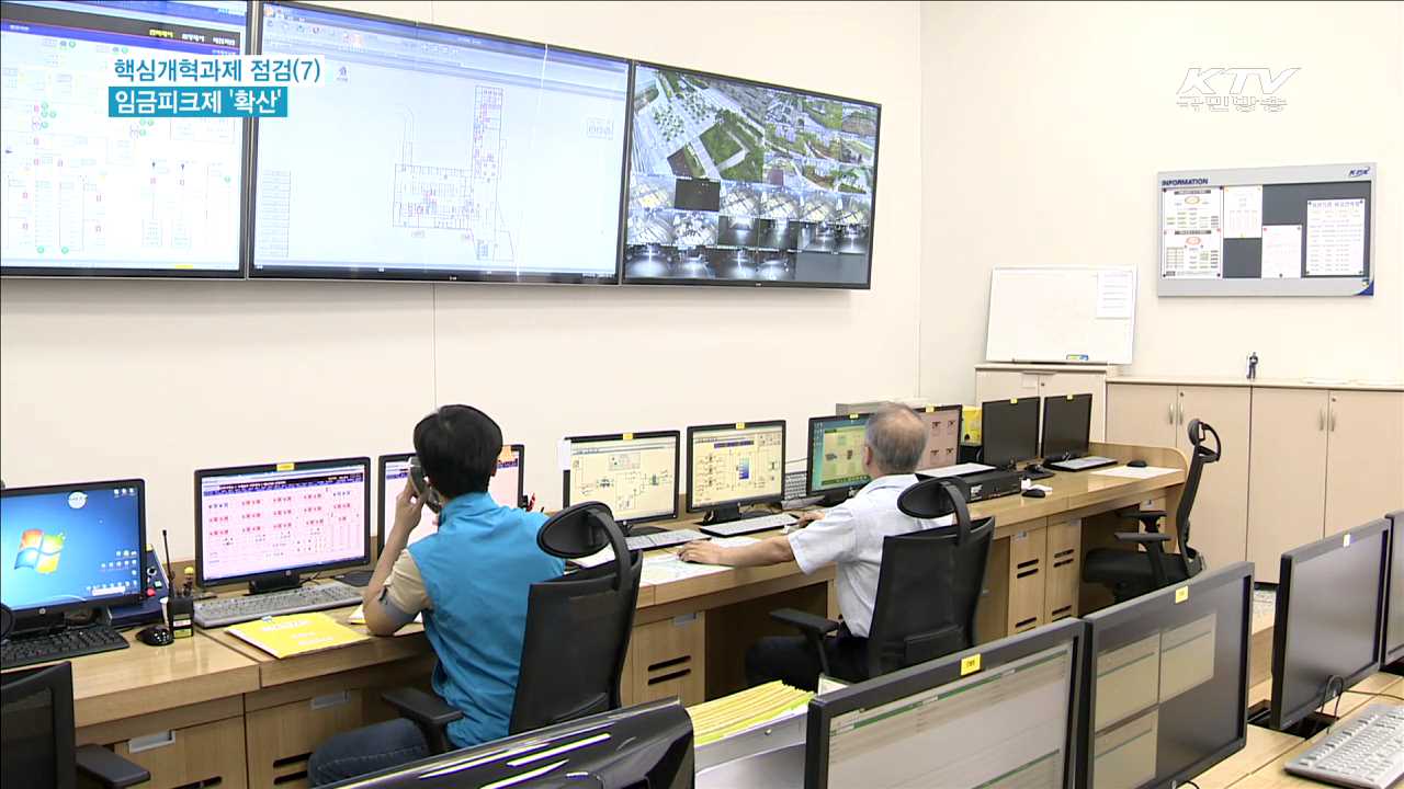 임금피크제 확산·성과중심의 임금체계