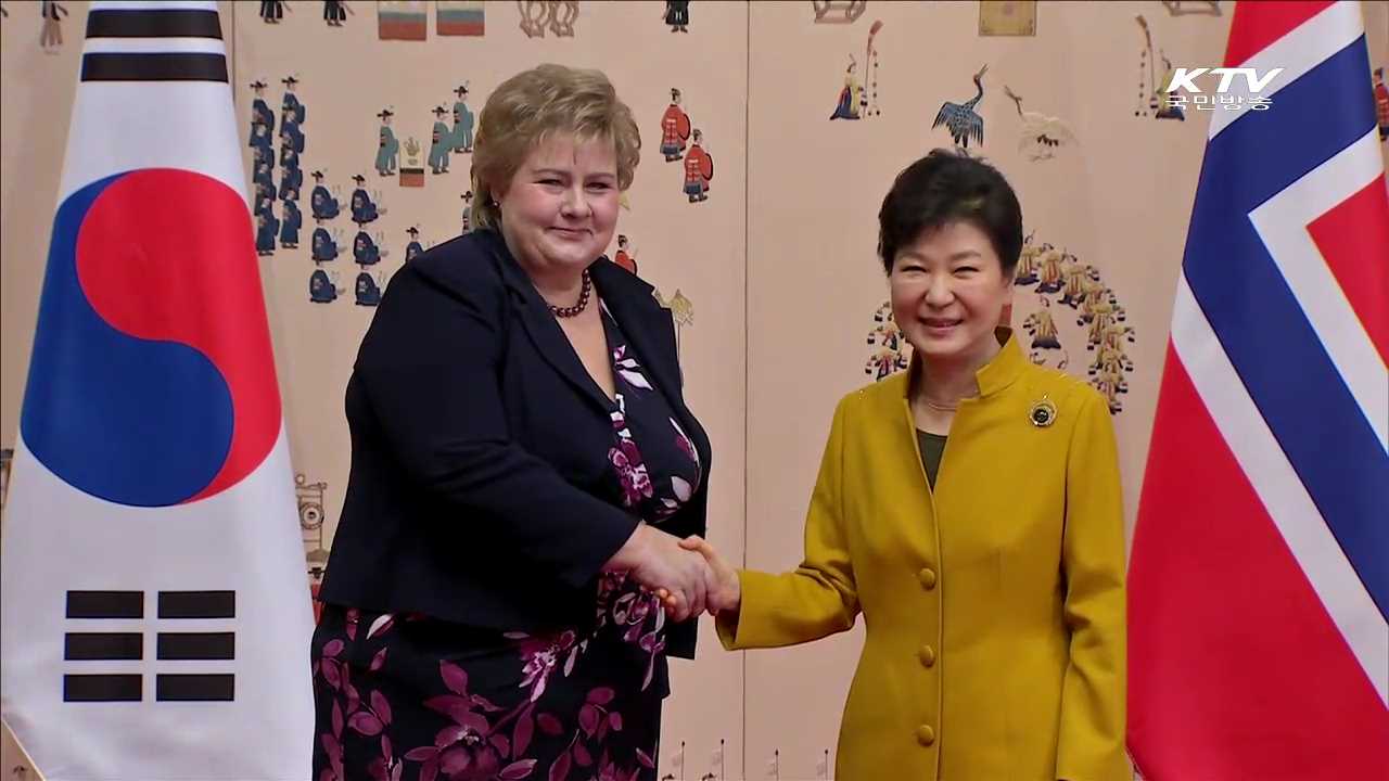 한-노르웨이 정상회담…조선·플랜트 협력 강화