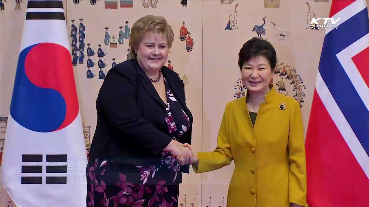 한·노르웨이 정상회담, 조선·플랜트 협력 강화