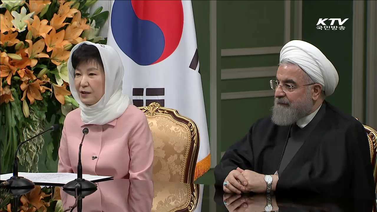 이란의 한반도 비핵화 지지 얻어내…'북핵 압박'