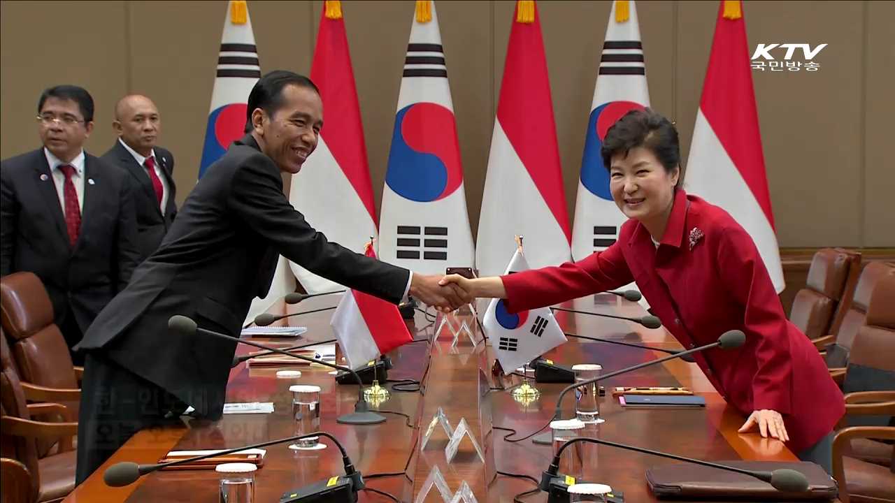 한-인니 정상회담…8조원 인프라사업 참여