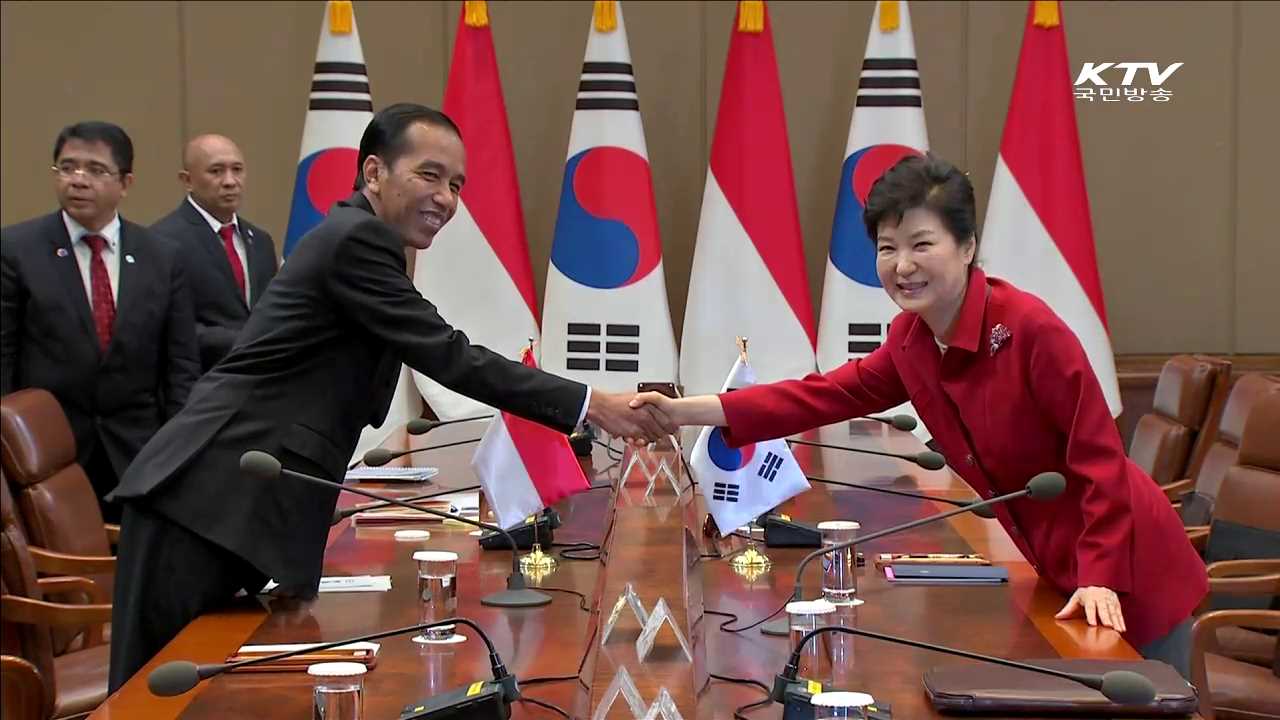 한-인니 정상회담…8조원 인프라사업 참여