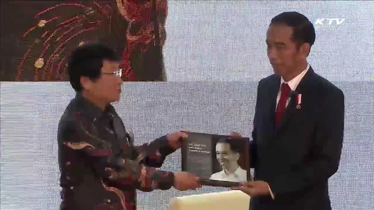 인도네시아 대통령, 한국 청년과의 만남