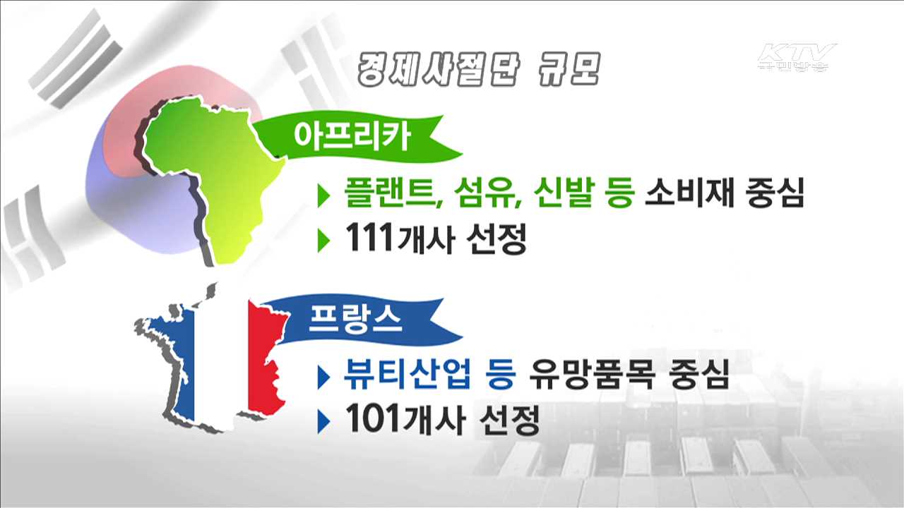 역대 두 번째 규모 경제사절단…'아프리카 진출 기반 마련'