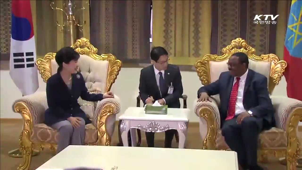 아프리카 3개국 방문서 '코리아에이드' 첫 선