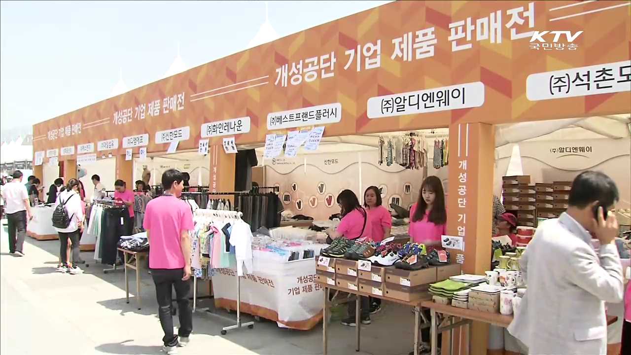 통일박람회 개막…북한 음식 등 체험 행사 '가득'