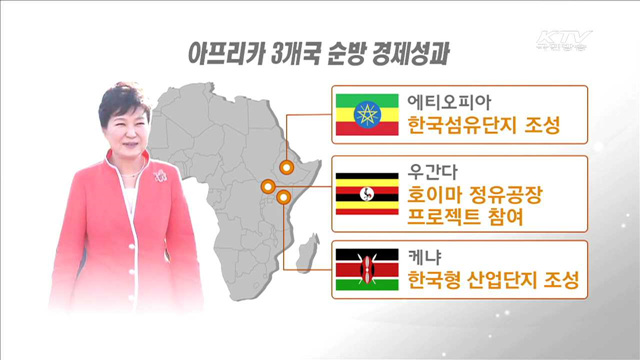 아프리카 순방 마무리…경제·외교지평 확대