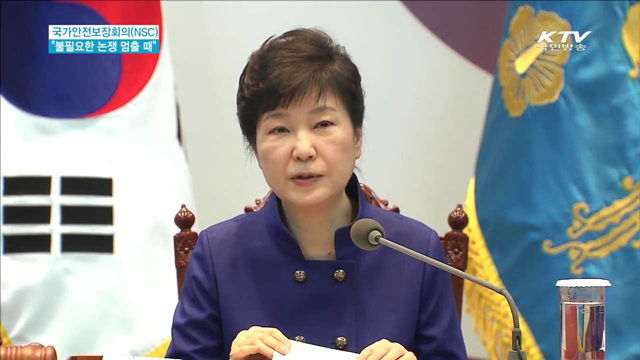 "사드 배치 관련 불필요한 논쟁 멈출 때"