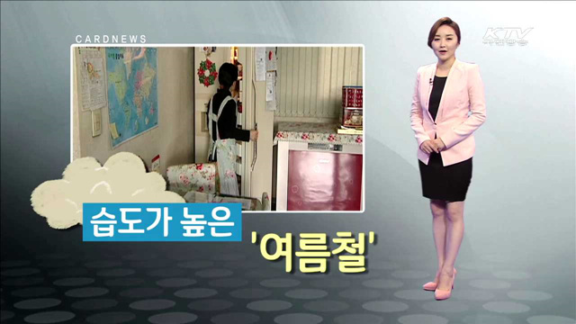 습도가 높은 '여름철' [카드뉴스]