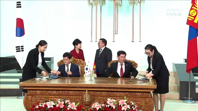 몽골에 부는 '녹색 한류'…사막화·황사 방지