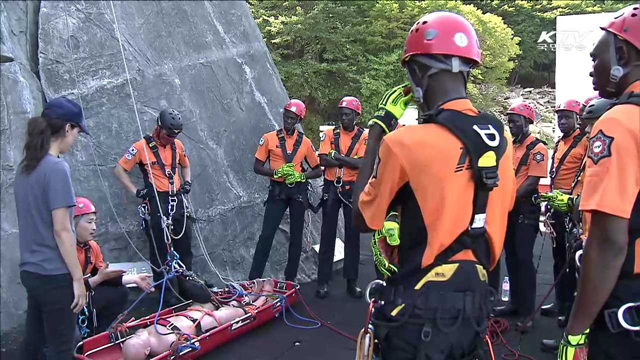 "재난 구조훈련 배워요"…세네갈 공무원들 방한