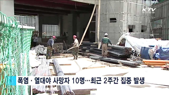 폭염·열대야 계속…건강관리 유의