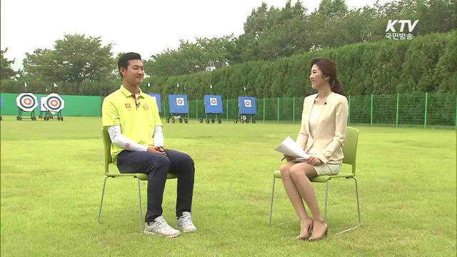 '양궁 2관왕' 구본찬 선수를 만나다