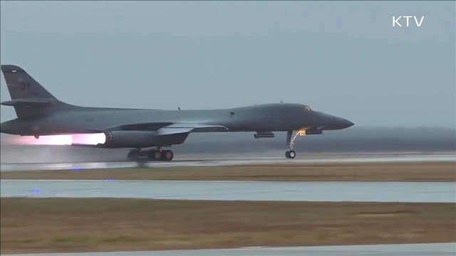 미군 전략폭격기 'B-1B' 내일 한국 출동