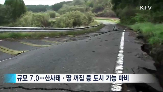 지진 규모별 강도와 지진 대피요령은?