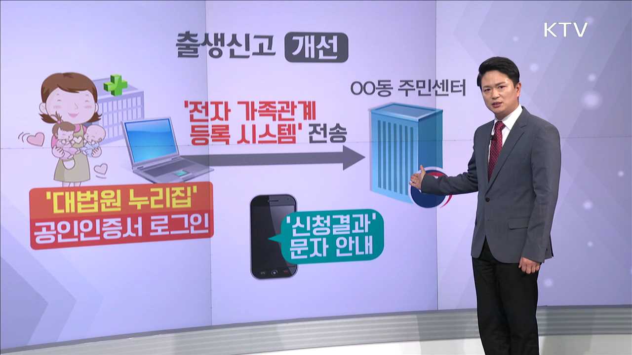 출생신고 어떻게 바뀌나?