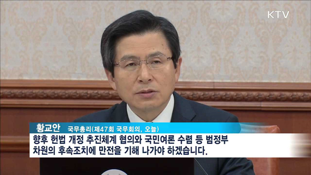 "개헌 위한 후속조치 만전"…'찬성' 여론 높아