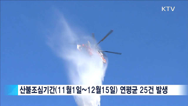 헬기 30분 내 현장 도착…산불 '골든타임 사수'