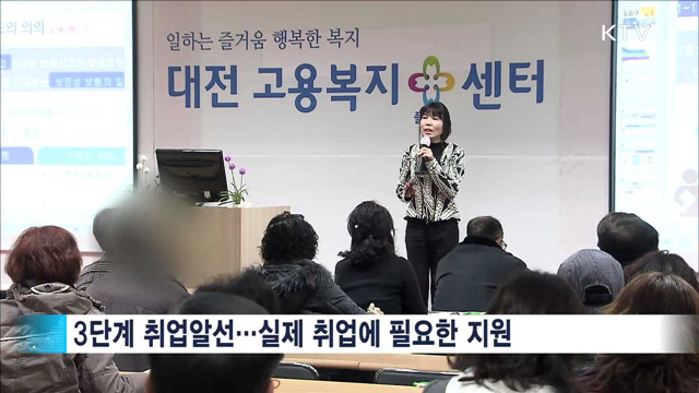 '취업성공패키지'…원스톱 고용지원서비스