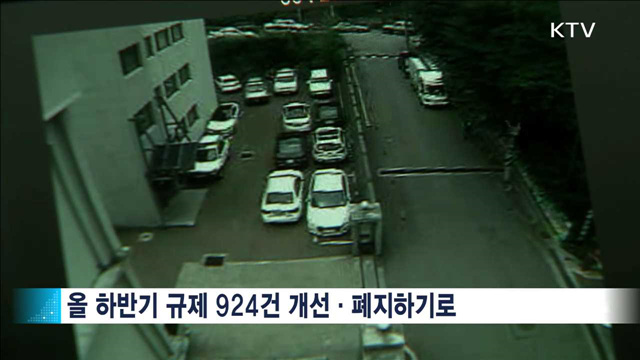 불합리한 규제 924건 개선·폐지