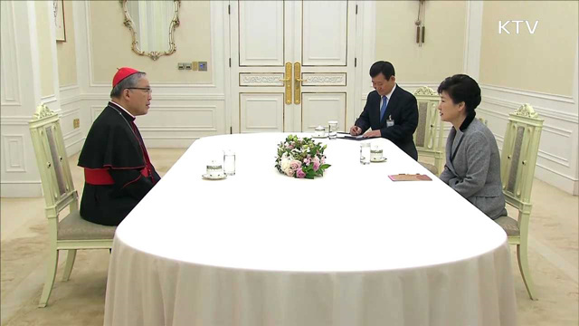 박 대통령, 종교계 원로 면담…의견 청취
