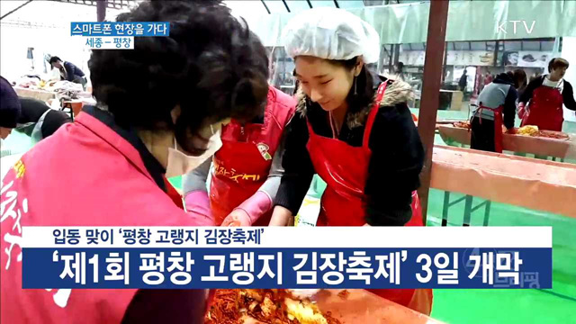 입동 맞이 '평창 고랭지 김장축제'