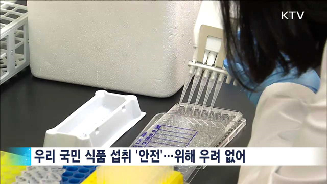 국민 섭취 식품 '안전'…납 노출량 40% 감소