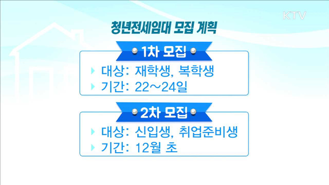 청년 전세임대 3천358세대 입주자 모집
