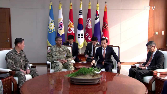 한민구 장관-브룩스 사령관 회동…"한미동맹 굳건"