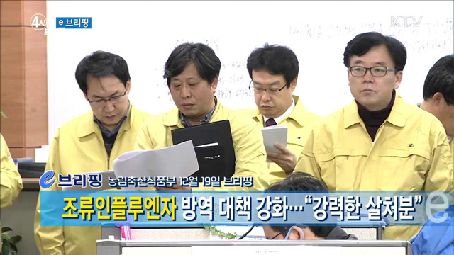 조류인플루엔자 방역 대책 강화···"강력한 살처분" [e 브리핑]