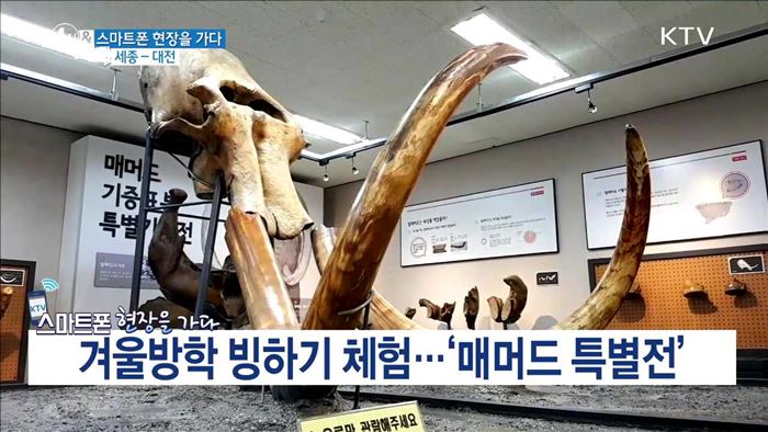 겨울방학 빙하기 체험···'매머드 특별전'