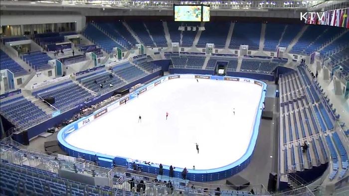 평창동계올림픽 'D-400'…빙상경기장 공사 막바지