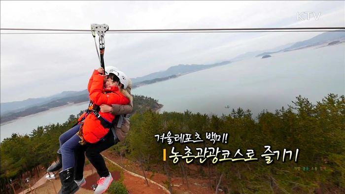 겨울레포츠 백미! 농촌관광코스로 즐기기