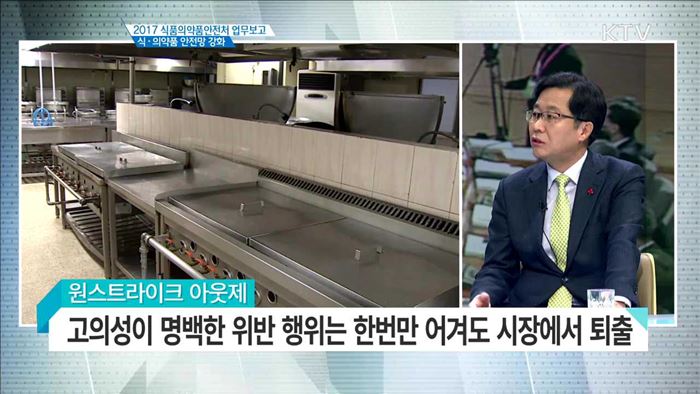 2017 식품의약품안전처 업무보고 식·의약품 안전망 강화 [집중인터뷰]
