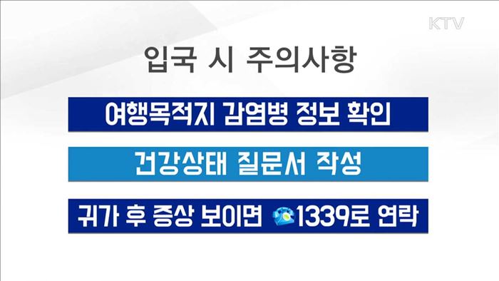 중국 여행 AI 인체감염 '주의보'