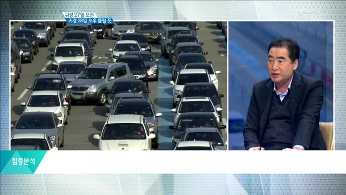 귀성 27일 오전 귀경 28일 오후 몰릴 듯 [집중분석]