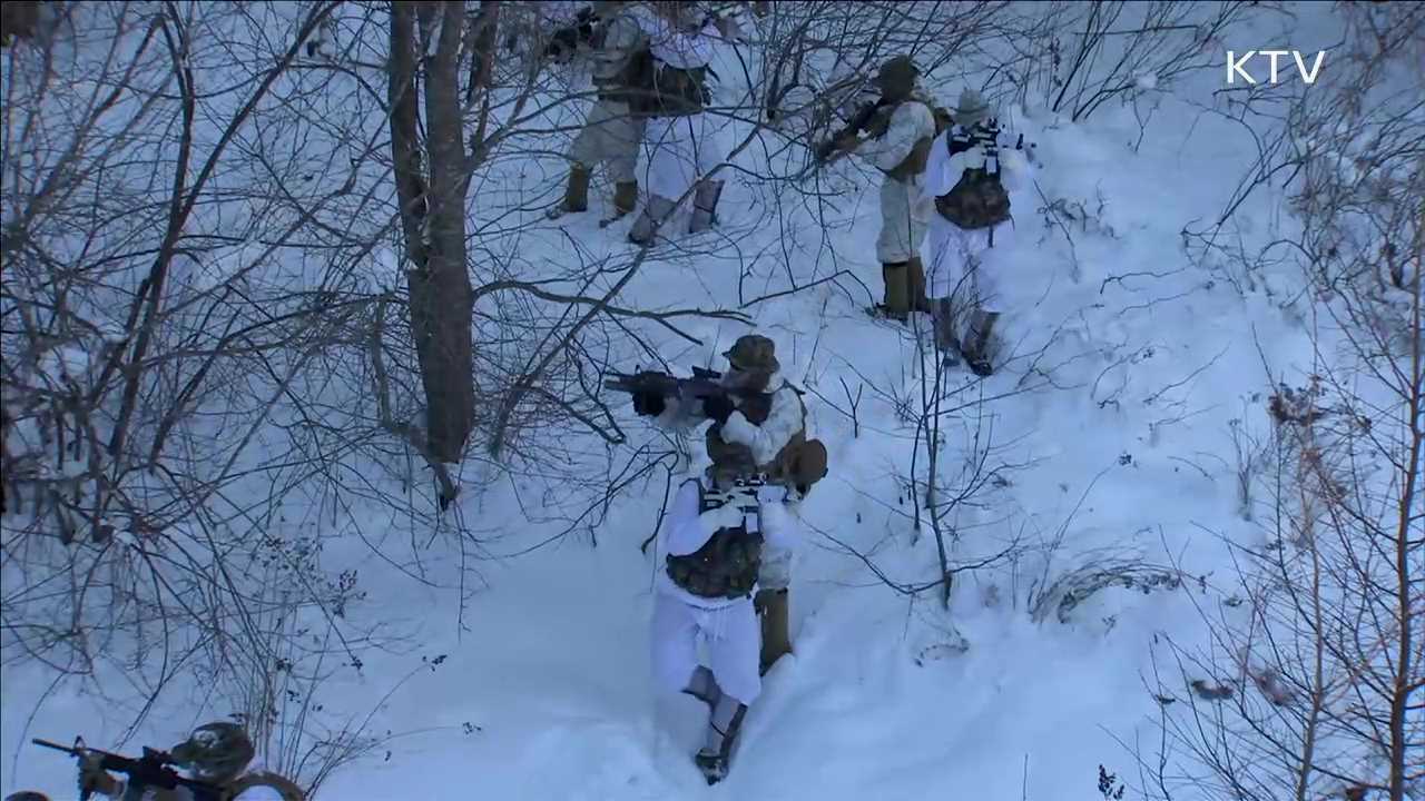 한미 해병대 연합 동계훈련…'혹한 극복'