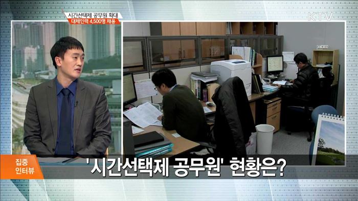 시간선택제 공무원 확대 대체인력 4,500명 채용 [집중 인터뷰]