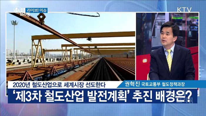 2020년 철도산업으로 세계시장 선도한다 [라이브 이슈]
