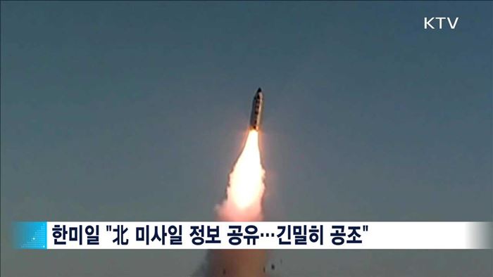 한미일 北 미사일 관련 화상회의…"긴밀히 공조"