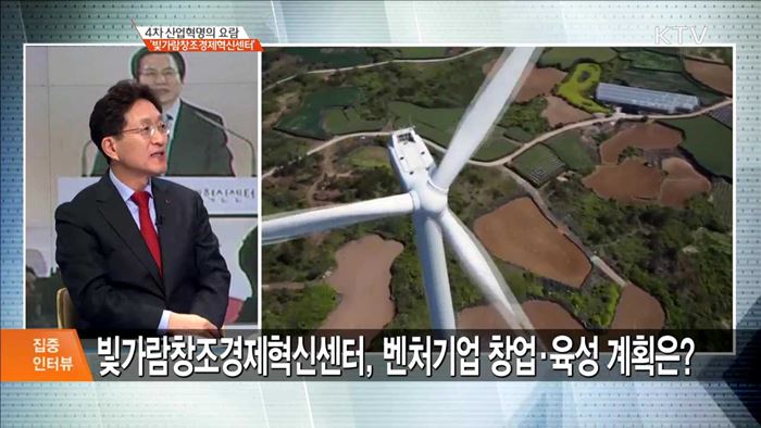 4차 산업혁명의 요람 '빛가람창조경제혁신센터' [집중 인터뷰]