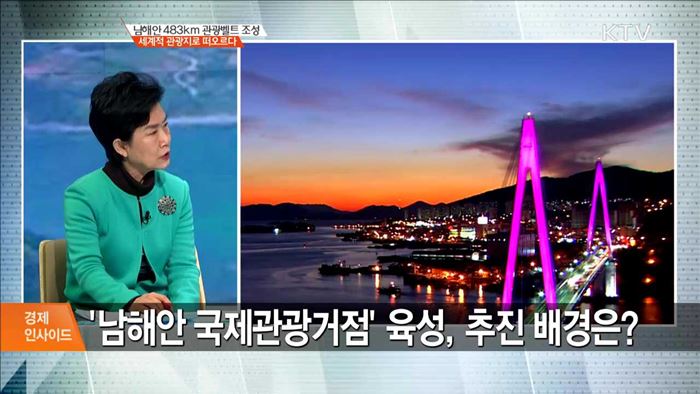 남해안 483km 관광벨트 조성 세계적 관광지로 떠오르다 [경제인사이드]