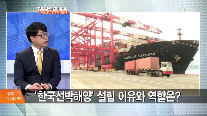 6.5조 금융지원으로 해운산업 경쟁력 키운다 [경제인사이드]