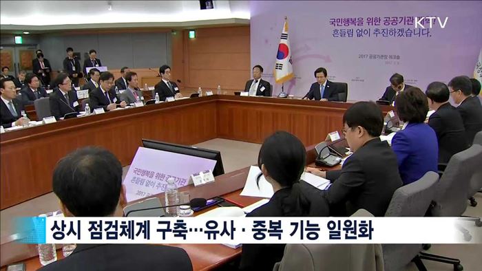 공공기관 상시점검 체계… 방만 경영 개선