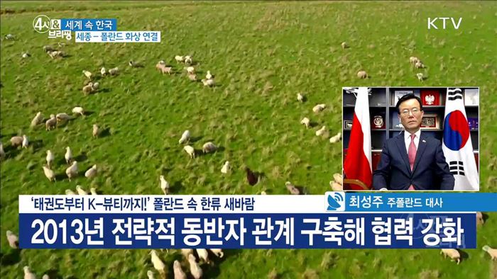 '태권도부터 K-뷰티까지!' 폴란드 속 한류 새바람